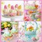 450pcs Easter Cupcake Liners, Bunny Chick Egg Flower Baking Cups Cupcake Wrappers Paper Wraps Muffin Liners for Easter Spring Birthday Party Candy Cake Decorations Supplies(9 Designs)